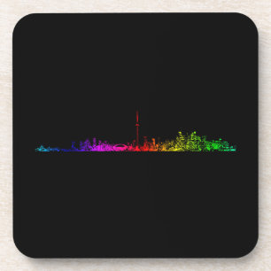 Toronto Regenbogen Getränkeuntersetzer