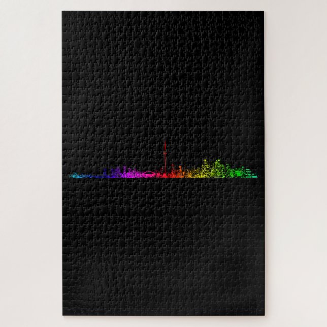 Toronto-Regenbogen Puzzle (Vertikal)