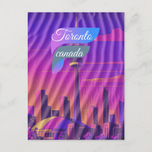 Toronto-Reisepostkarte, Kanada-Reisepostkarte,  Postkarte