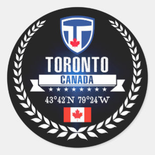 Toronto Runder Aufkleber