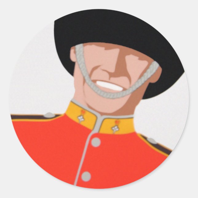 Toronto Runder Aufkleber (Vorderseite)