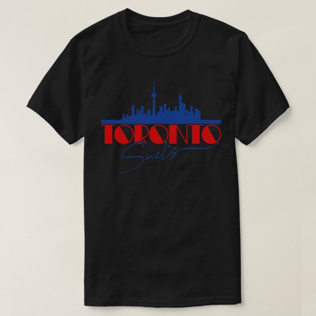 Toronto Sind zum Kotzen Retro Style Design T-Shirt (Design vorne)