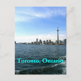 Toronto Sky Line und CN Tower. Postkarte