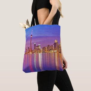 Toronto-Skyline bei Dämmerung