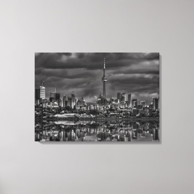Toronto-Skyline bei Sheldon Lookout Reflection Nr. Leinwanddruck (Vorderseite)