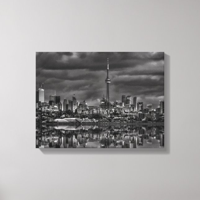 Toronto-Skyline bei Sheldon Lookout Reflection Nr. Leinwanddruck (Vorderseite)