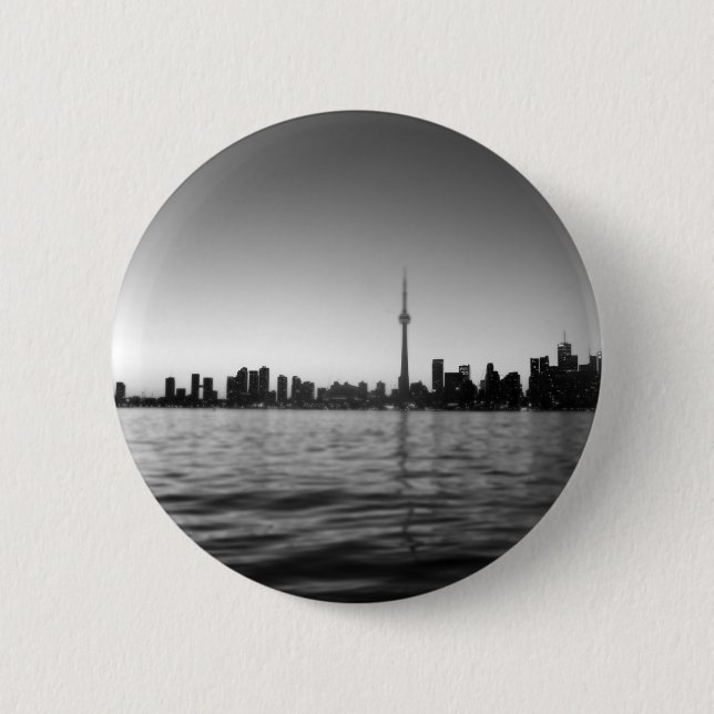 Toronto-Skyline Button (Vorderseite)