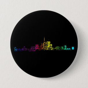 Toronto Skyline Gradient Button