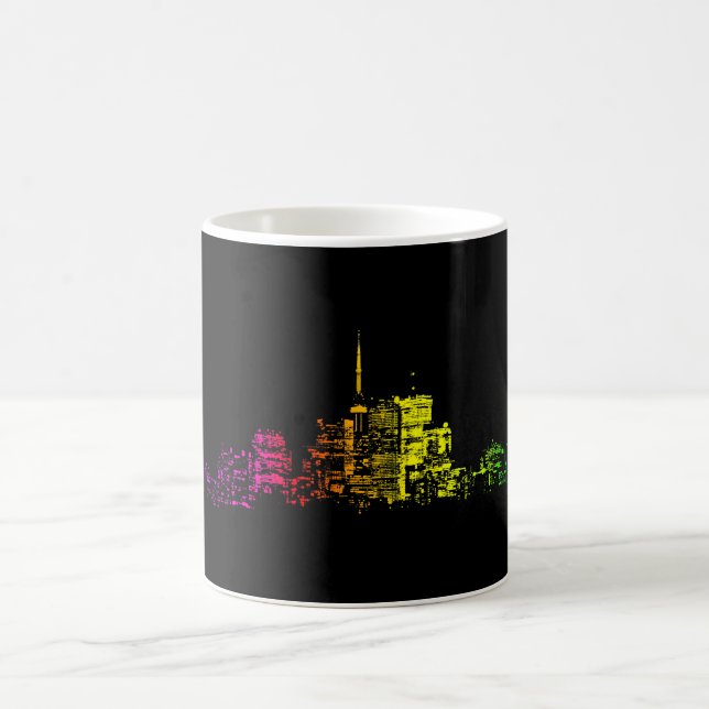Toronto Skyline Gradient Tasse (Mittel)