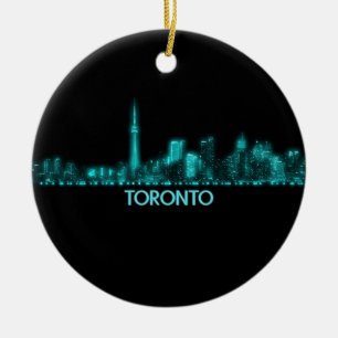 Toronto Skyline Keramik Ornament