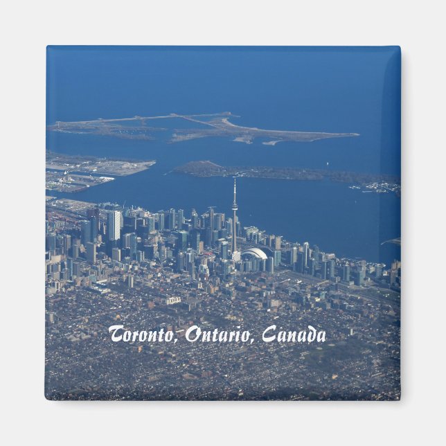 Toronto Skyline Kühlschrankmagnet Magnet (Vorne)