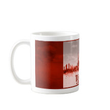 Toronto-Skyline mit rotem Schmutz