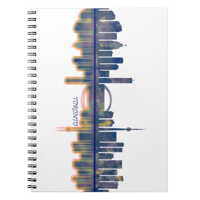 Toronto Skyline Notizblock (Vorderseite)