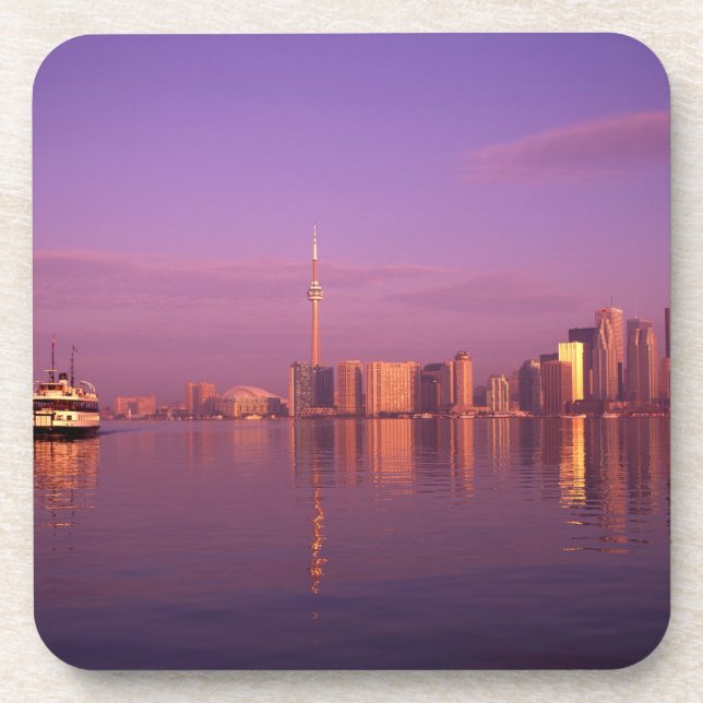 Toronto Skyline, Ontario, Kanada Getränkeuntersetzer (Vorderseite)