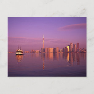 Toronto Skyline, Ontario, Kanada Postkarte