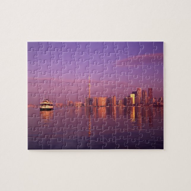 Toronto Skyline, Ontario, Kanada Puzzle (Horizontal)