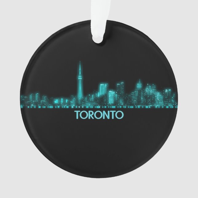 Toronto Skyline Ornament (Vorderseite)