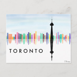 Toronto Skyline Postcard Postkarte