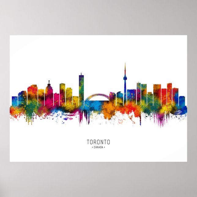 Toronto Skyline Poster (Vorne)