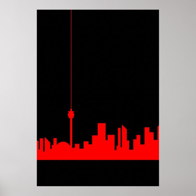 Toronto Skyline Poster (Vorne)