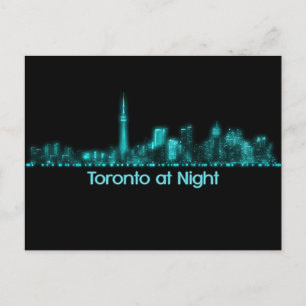 Toronto Skyline Postkarte