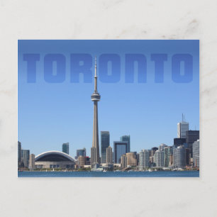 Toronto Skyline Postkarte