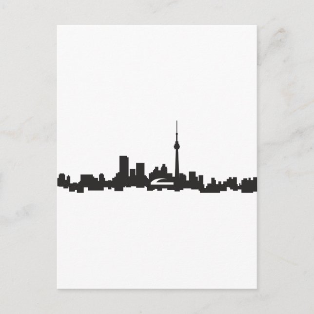 Toronto Skyline Postkarte (Vorderseite)