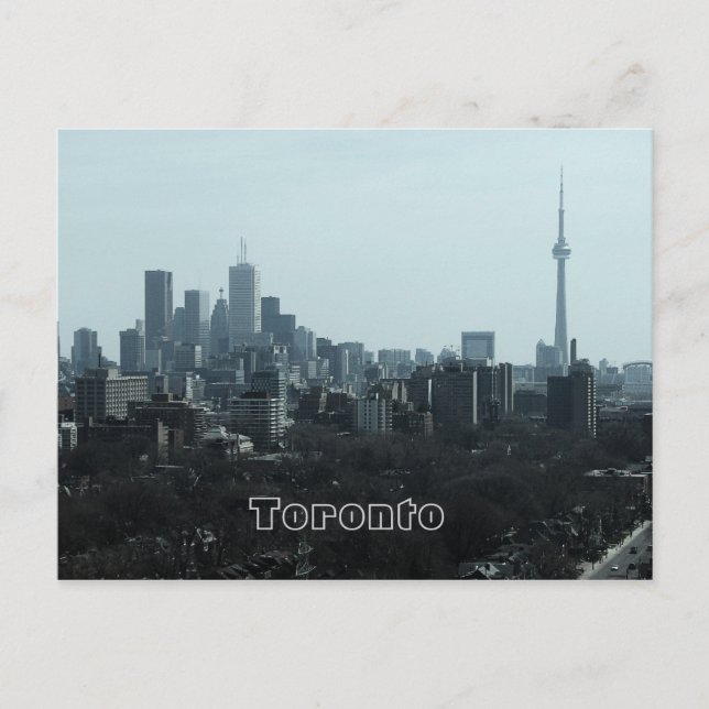 Toronto-Skyline-Postkarte Postkarte (Vorderseite)