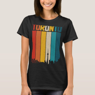Toronto Skyline Pride Vintage Retro Ontario Kanada T-Shirt