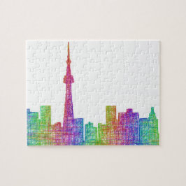 Toronto-Skyline Puzzle