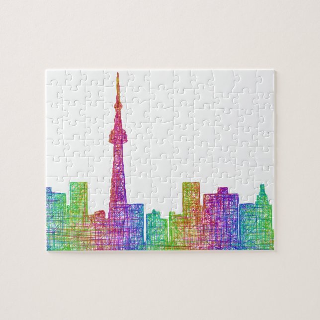 Toronto-Skyline Puzzle (Horizontal)