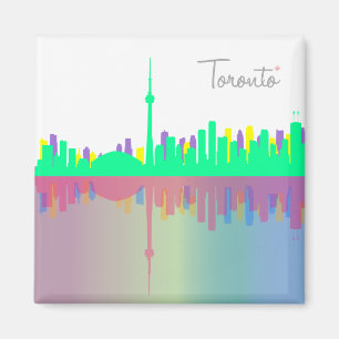 Toronto Skyline v2 Magnet