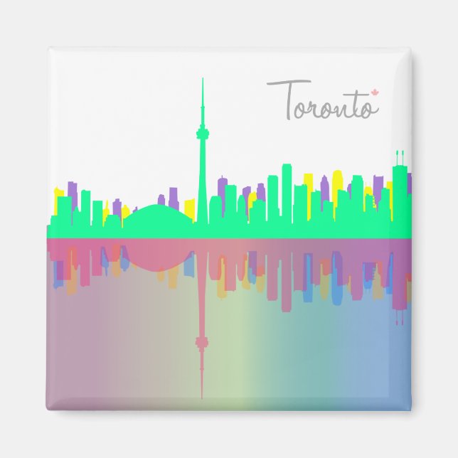 Toronto Skyline v2 Magnet (Vorne)