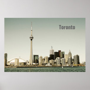 Toronto-Skylineplakat Poster