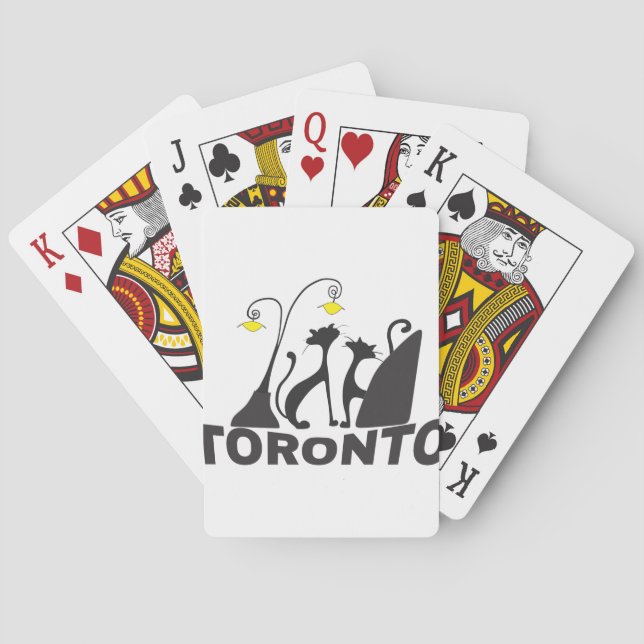 Toronto Spielkarten (Rückseite)