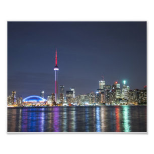 Toronto-Stadt-Skyline Fotodruck