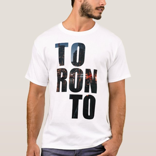 Toronto Text T-Shirt (Vorderseite)
