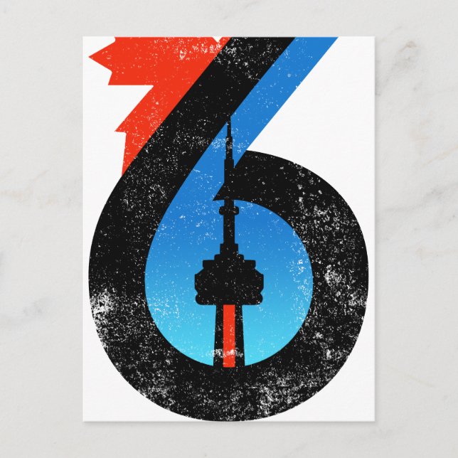 Toronto The Six Postkarte (Vorderseite)
