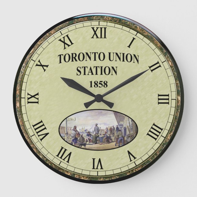 Toronto Union Station ~ Ontario ~ Canada ~  Große Wanduhr (Vorderseite)
