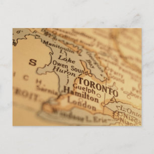TORONTO Vintage Karte