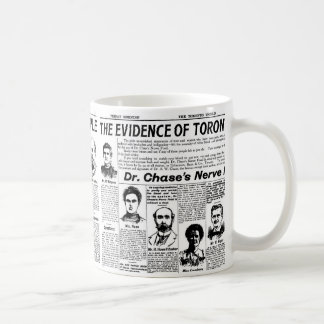 Toronto - Vintage Zeitung Tasse