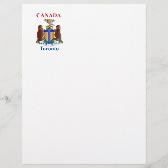 Toronto-Wappen (Vorderseite)