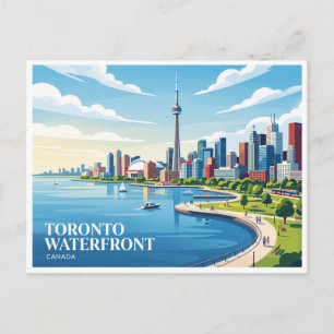 Toronto Waterfront Kanada Postkarte