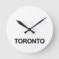 TORONTO WELTWEIT TIMEZONE CLOCK SET