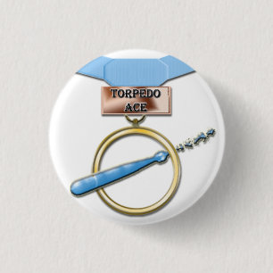 Torpedo-Asmedaillenknopf Button