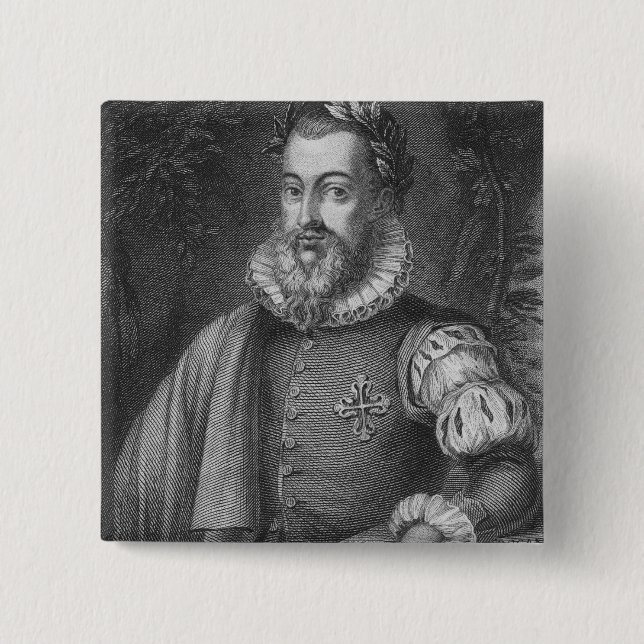 Torquato Tasso Button (Vorderseite)