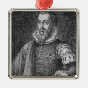 Torquato Tasso Ornament Aus Metall