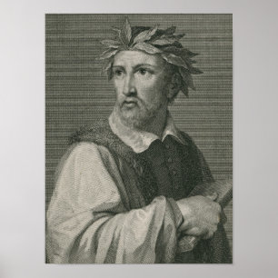 Torquato Tasso von der 'Galerie der Portraits' Poster