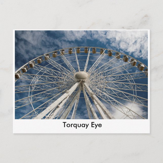 Torquay Eye Postcard Postkarte (Vorderseite)