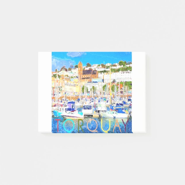 Torquay Post-it Klebezettel (Vorderseite)